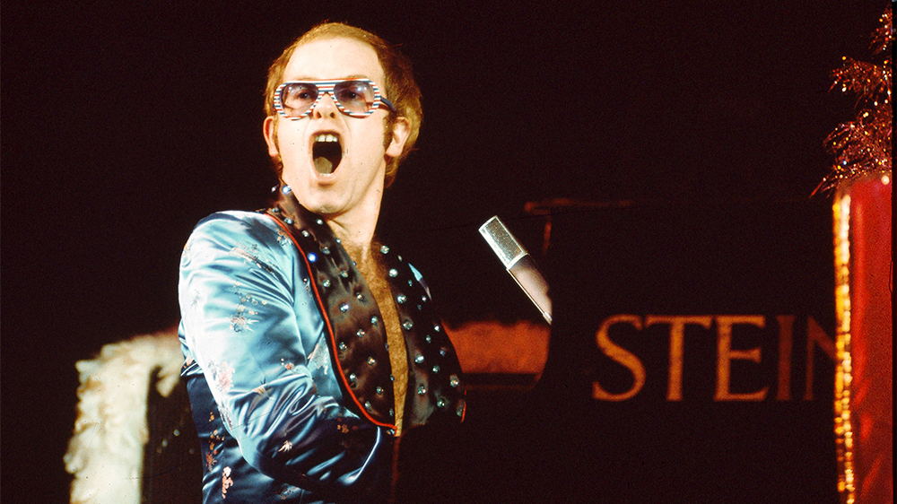 Elton John 1973 год.