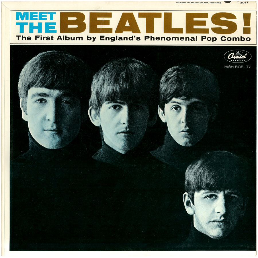 Meet The Beatles Album Cover