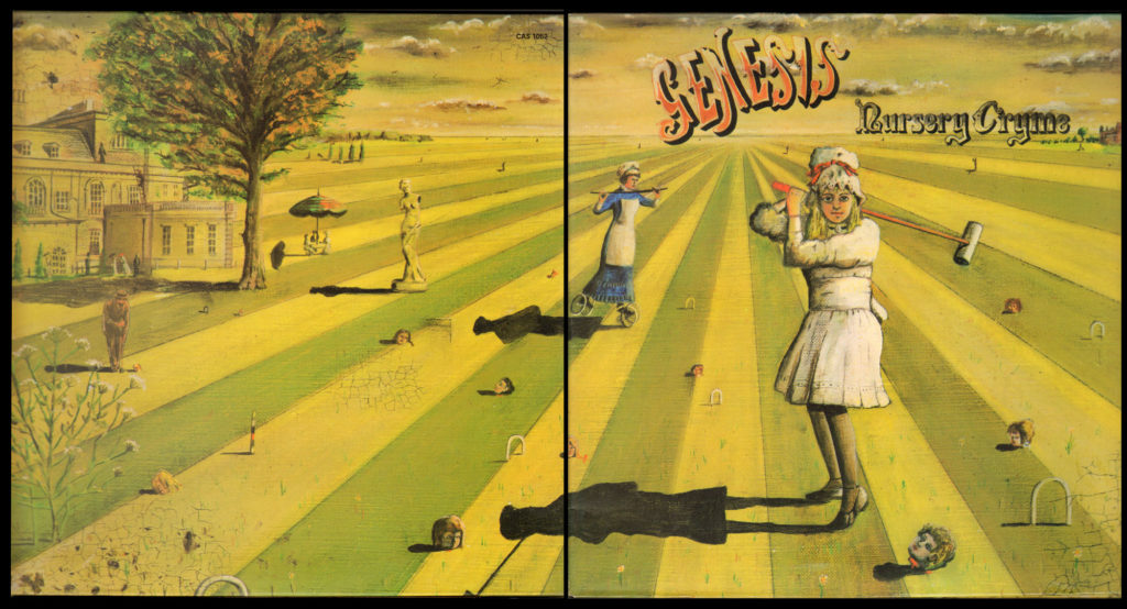 История обложки: Genesis «Nursery Cryme» (1972)